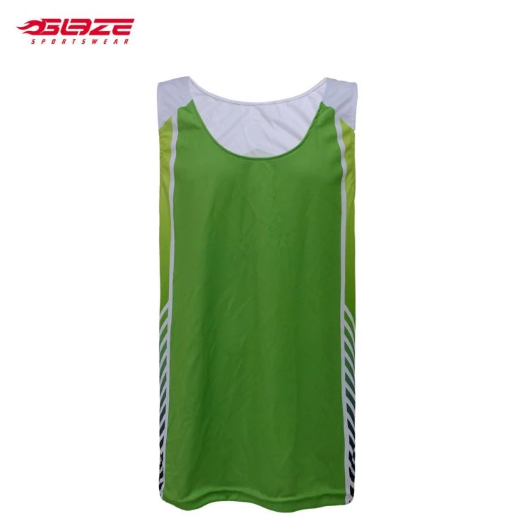 Sublimation Printed Gym Mens Singlet